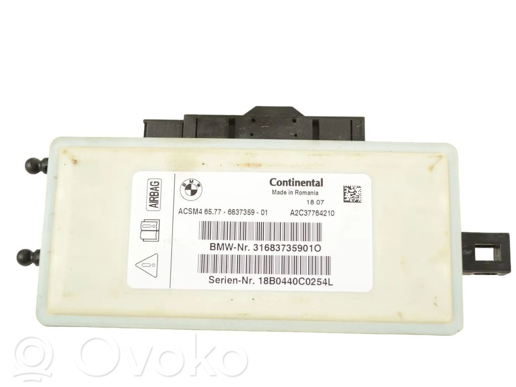BMW 4 F32 F33 Sterownik / Moduł Airbag 
