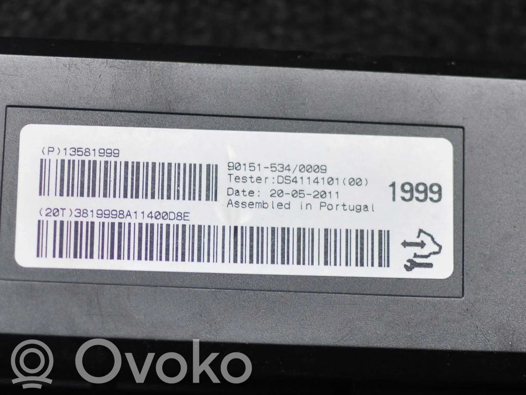 Opel Astra J Autres dispositifs 