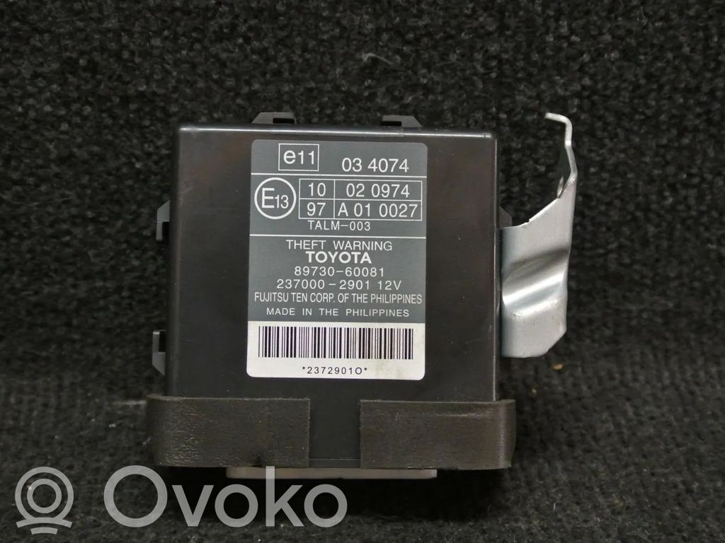 Toyota Land Cruiser (J120) Sterownik / Moduł alarmu 