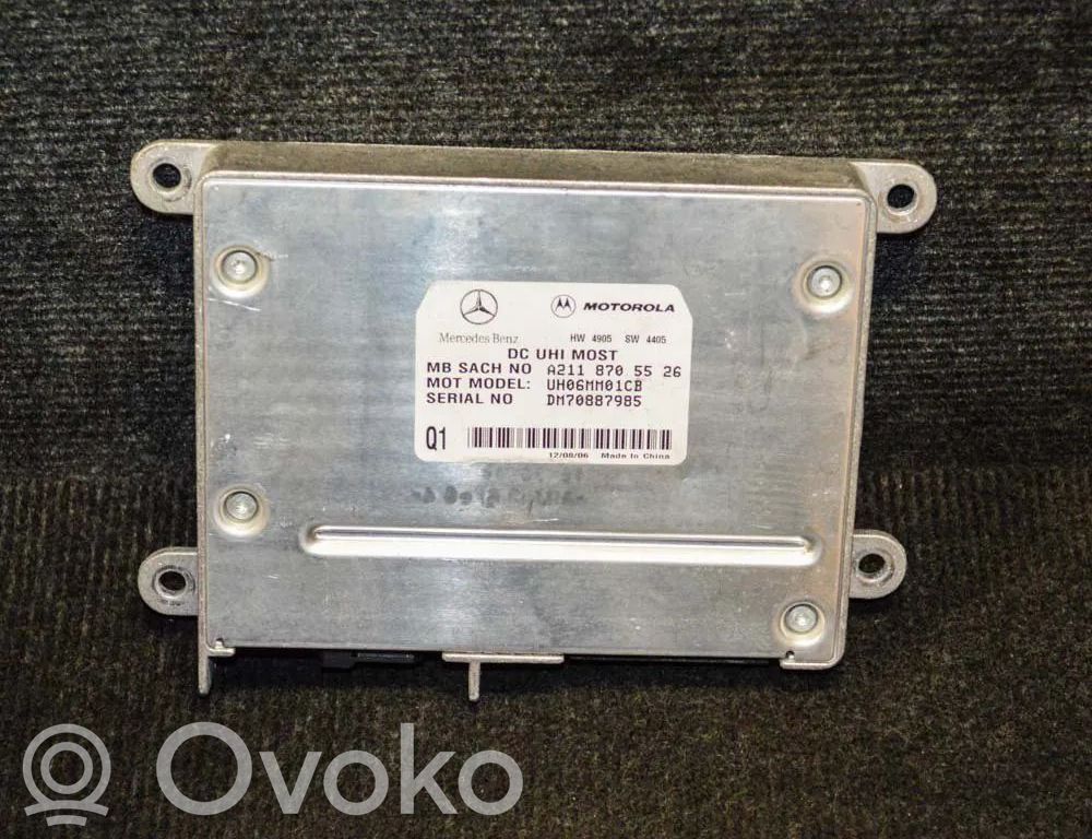 Mercedes-Benz Vito Viano W639 Modul unitate control Bluetooth