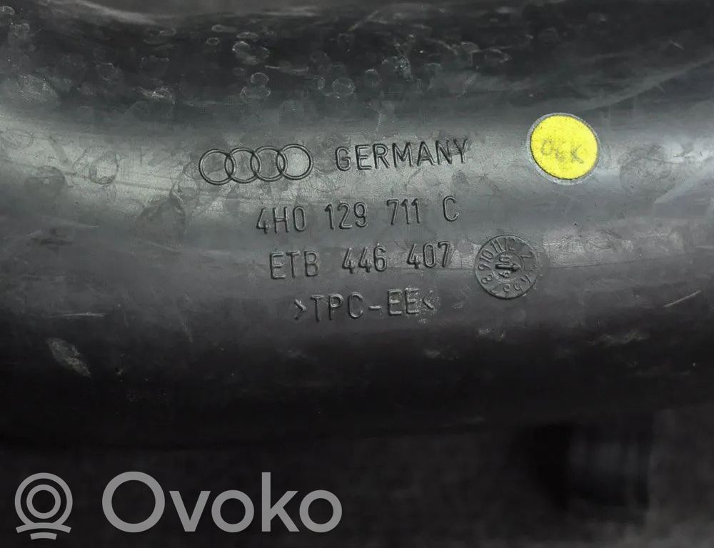 Audi A8 S8 D4 4H Manguera/tubo del intercooler