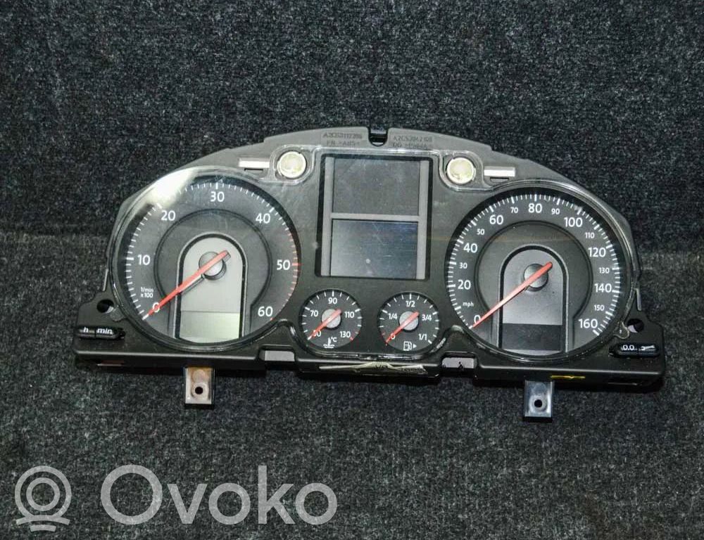 Volkswagen PASSAT B6 Vitezometru (grup de instrumente) 