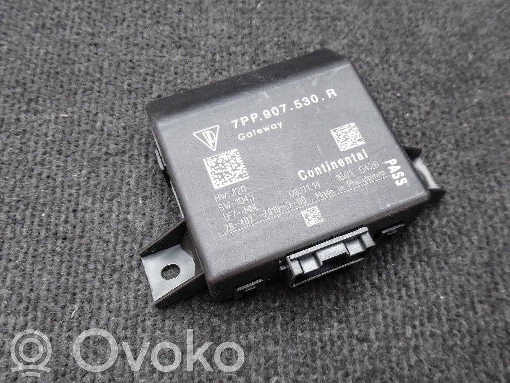 Porsche Cayman 981 Módulo de control Gateway 