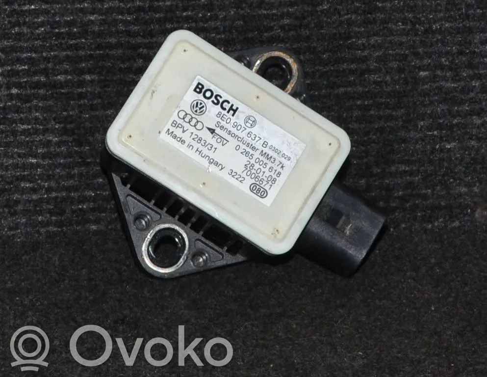 Audi A6 S6 C6 4F Acceleration sensor 