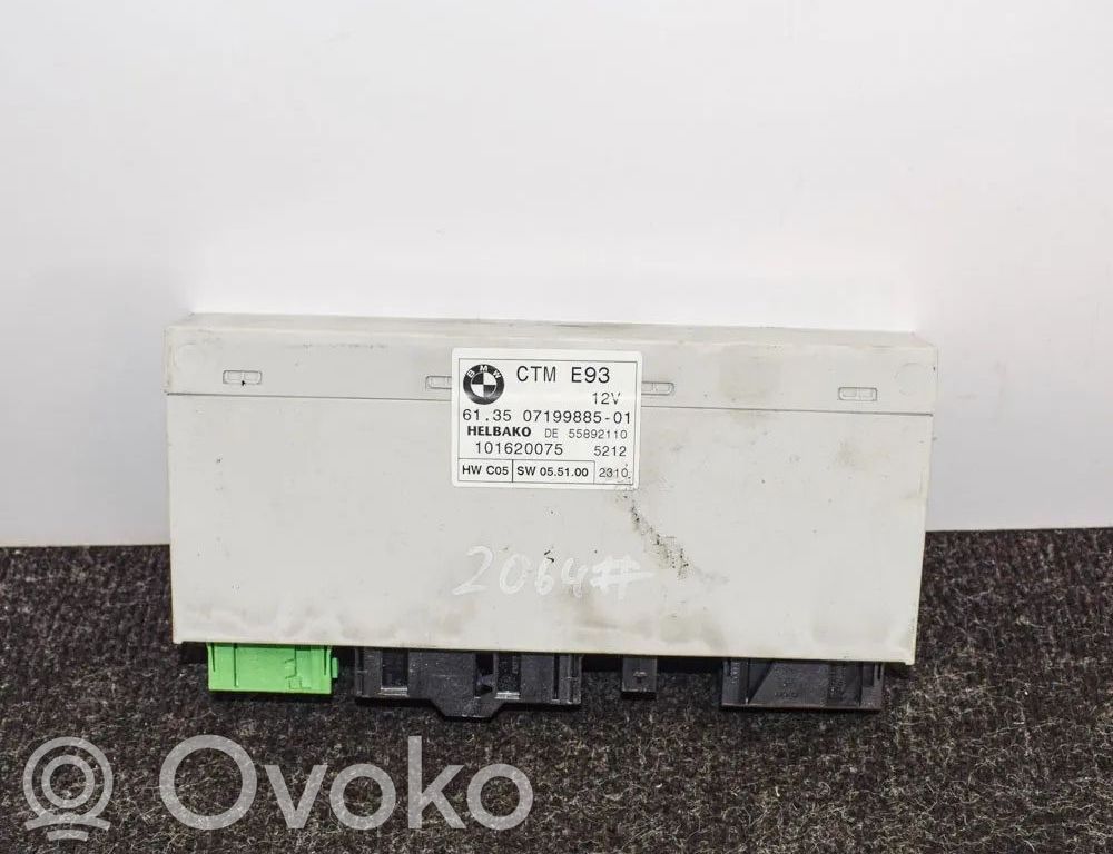 BMW 3 E92 E93 Autres dispositifs 
