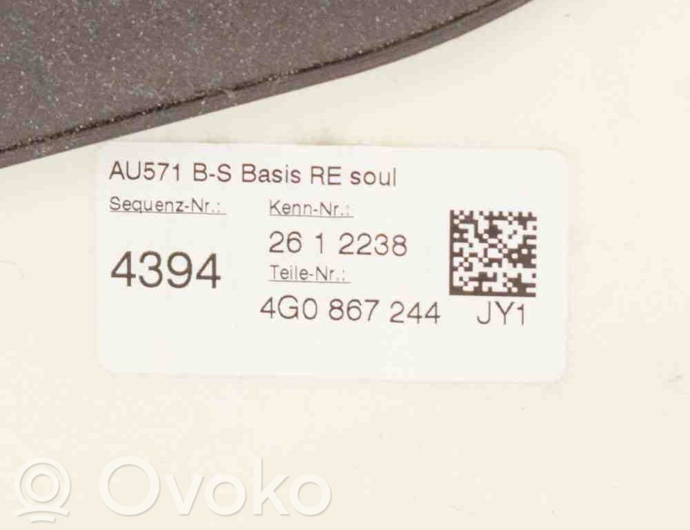 Audi A6 S6 C7 4G Capac stâlp (B) (superior) 