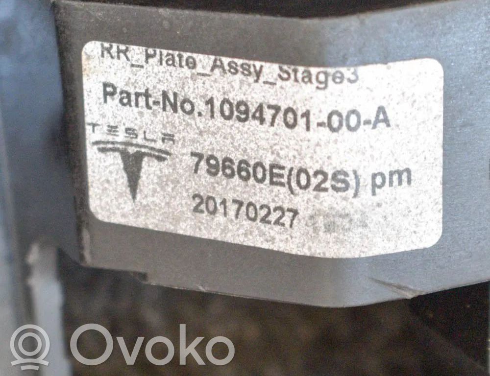 Tesla Model X Other interior part 