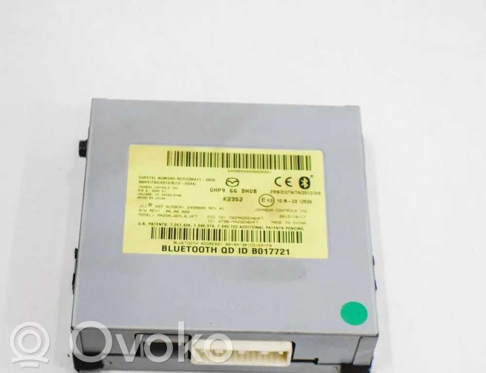 Mazda 6 Bluetooth control unit module 