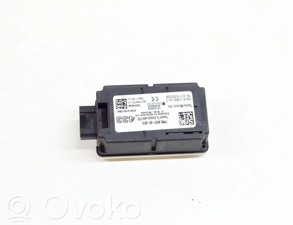 Tesla Model 3 Tire pressure control unit 