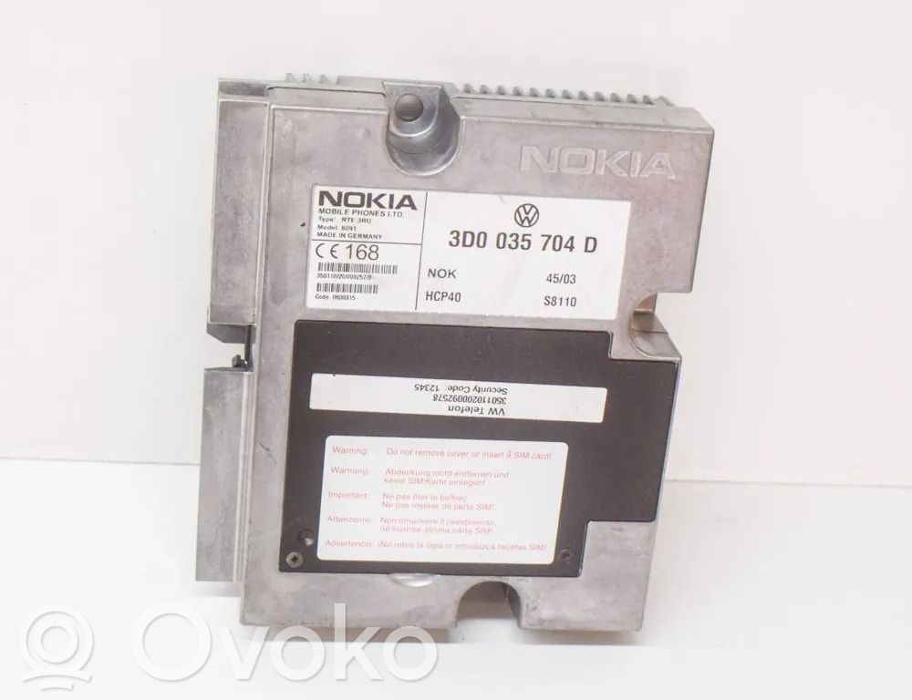 Phone control unit/module   RTE3RU,3D0035704D