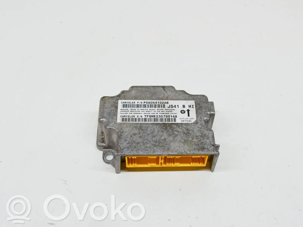 Airbag control unit/module   39754C,P56054102AB,JS41BHI
