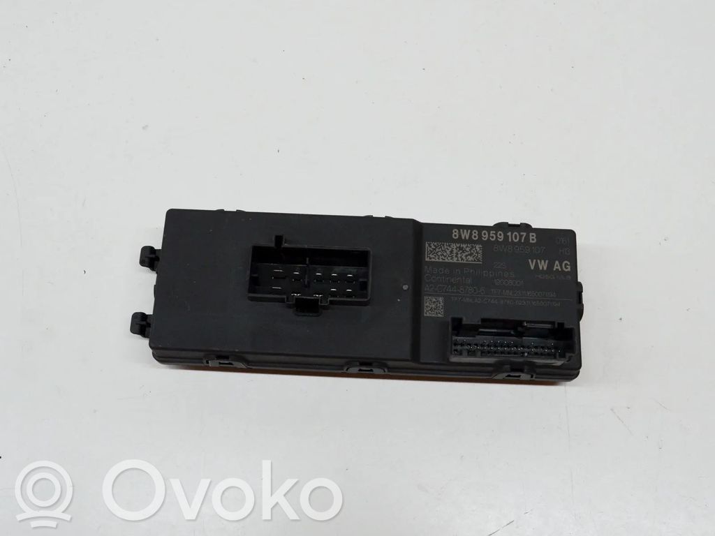 Tailgate/trunk control unit/module   8W8959107,A2C74487806,8W8959107B