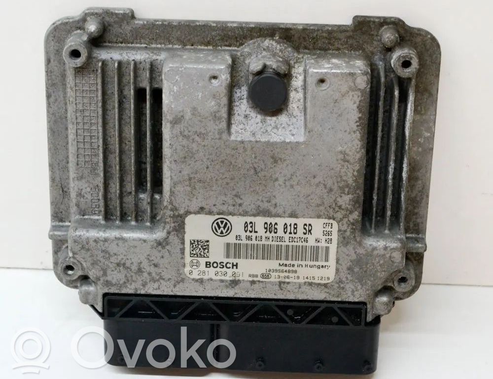 Skoda Superb B6 (3T) Engine control unit/module 