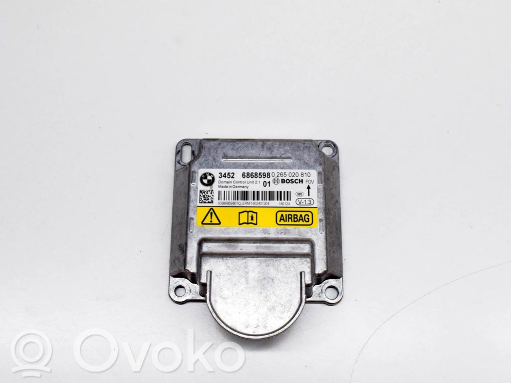 BMW 3 F30 F35 F31 Unitate/modul de comandă airbaguri 