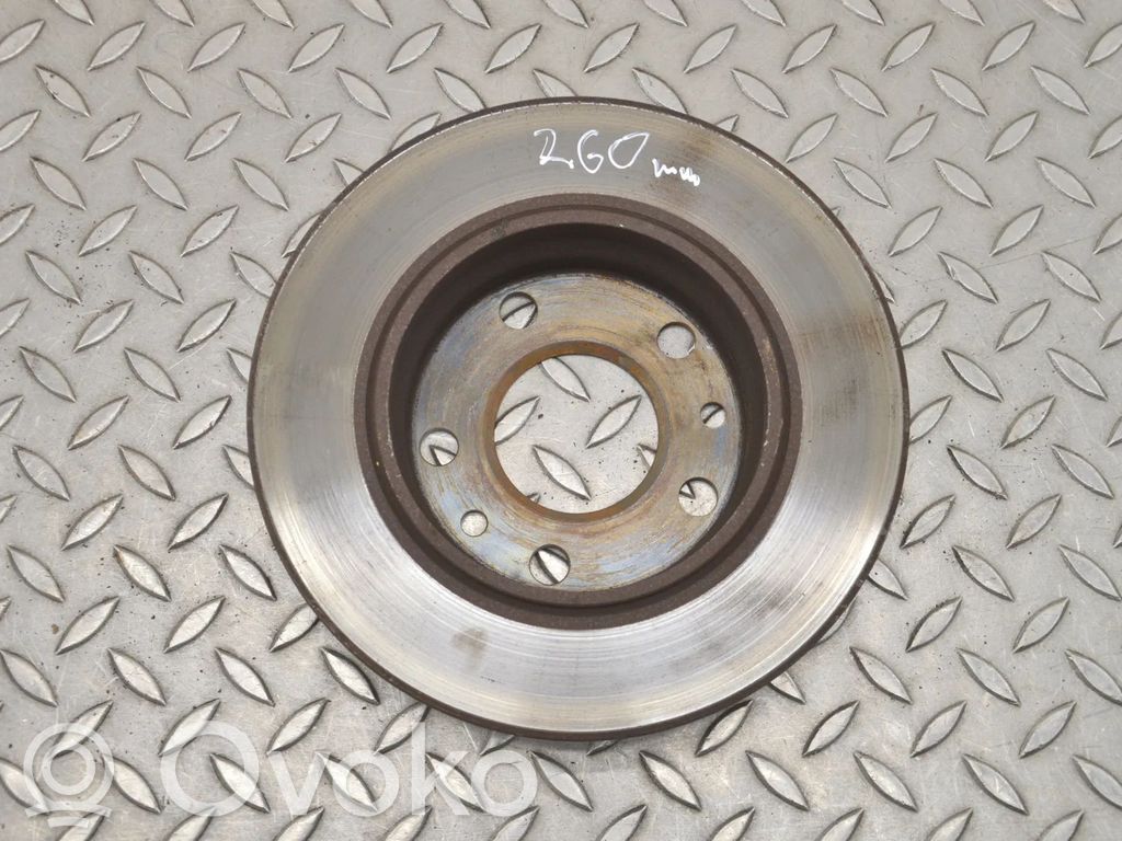 Nissan Juke II F16 Rear brake disc 