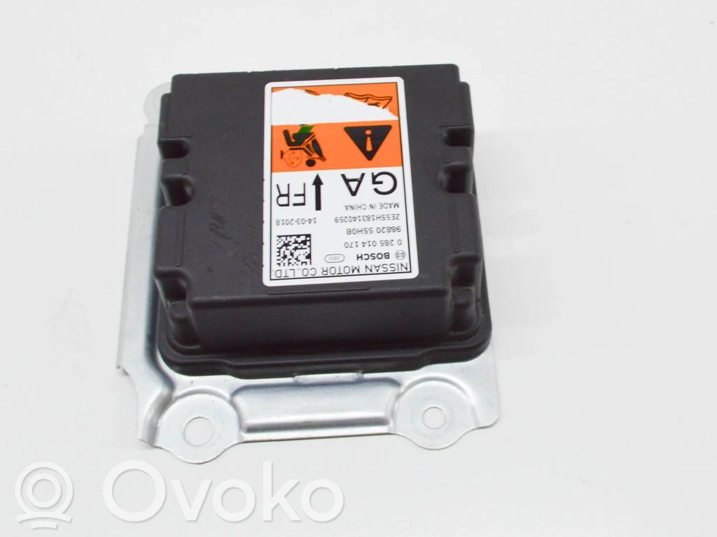 Nissan Leaf II (ZE1) Module de contrôle airbag 