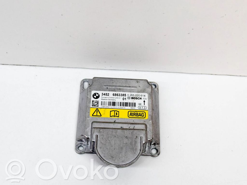 BMW 1 F20 F21 Unitate/modul de comandă airbaguri 