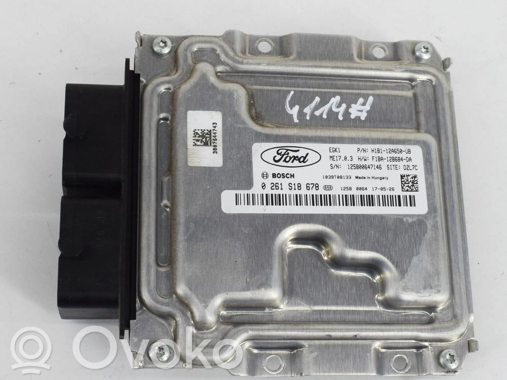Ford Fiesta Engine control unit/module 