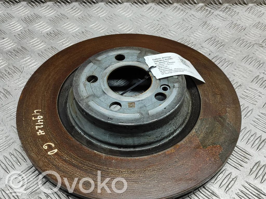 Mercedes-Benz GLE W167 Tarcza hamulca tylnego 
