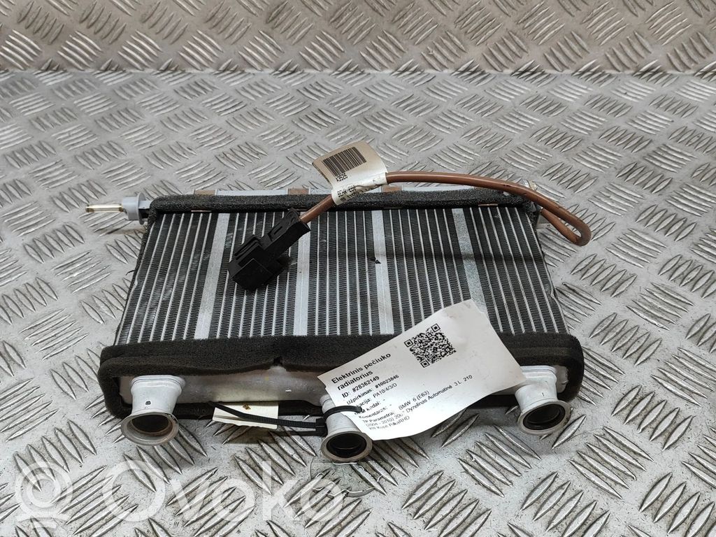 BMW 6 E63 E64 Elektrinis salono pečiuko radiatorius 