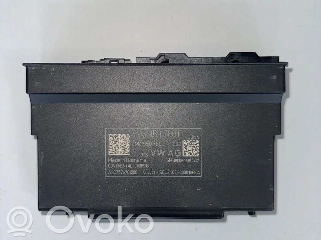 Porsche Cayenne (9Y0 9Y3) Seat control module 