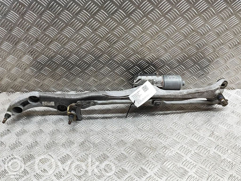 BMW 7 E65 E66 Motor y varillaje del limpiaparabrisas delantero