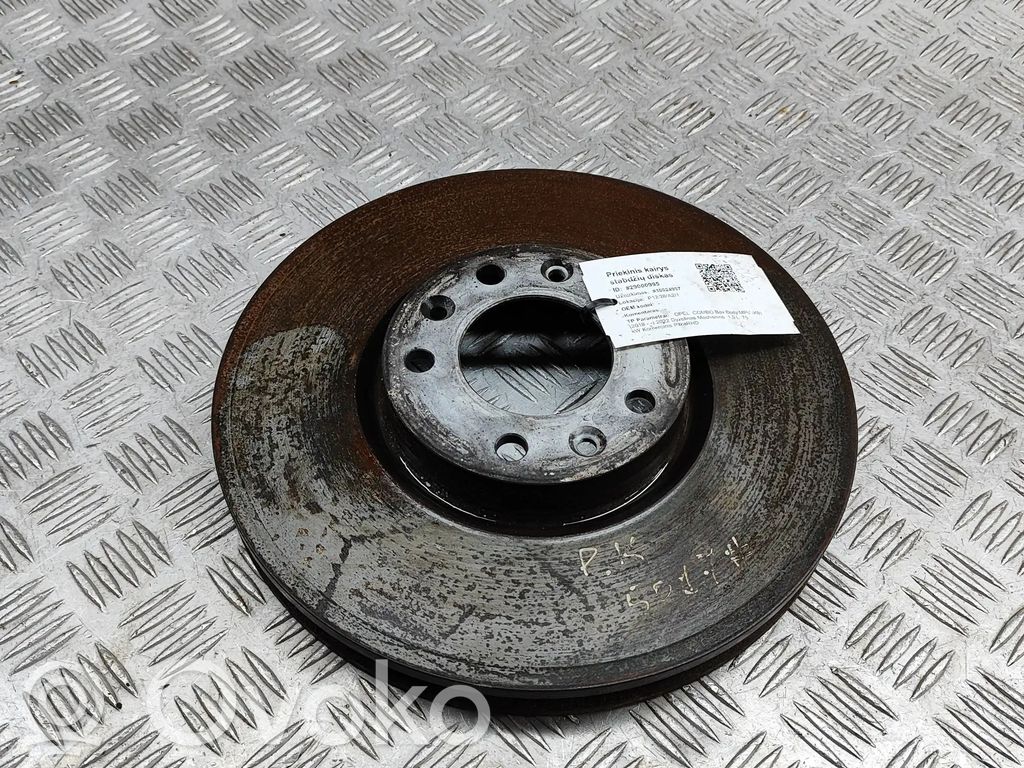 Opel Combo E Tarcza hamulca przedniego 