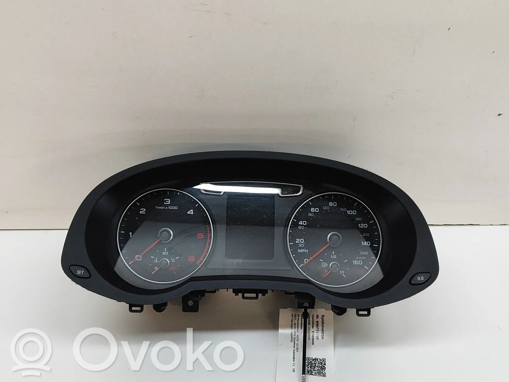 Audi Q3 8U Speedometer (instrument cluster) 
