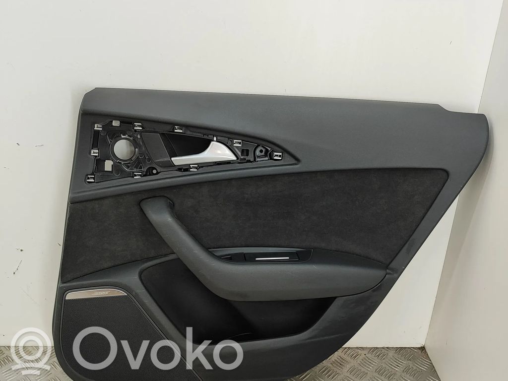 Audi A6 S6 C7 4G Rivestimento del pannello della portiera posteriore 