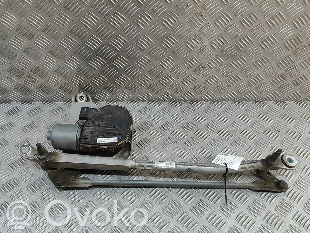 Audi Q7 4M Mechanizm i silniczek wycieraczek szyby przedniej / czołowej 