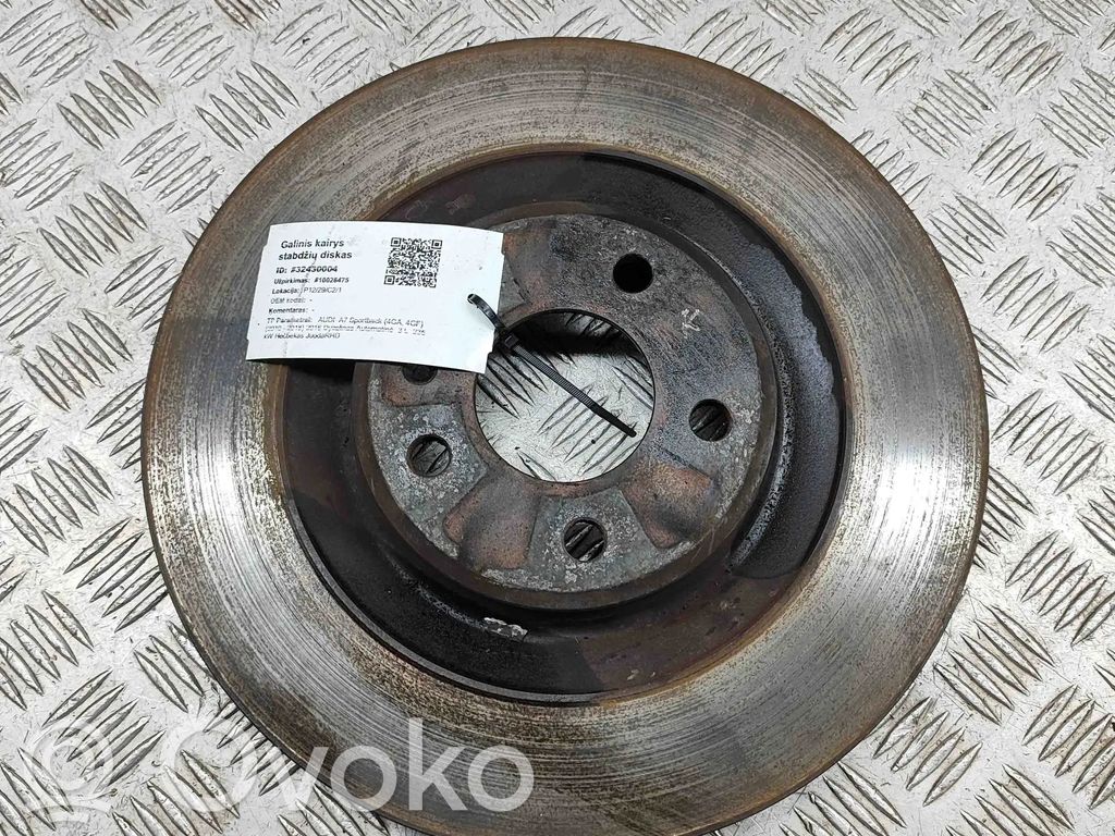 Audi A7 S7 4G Disc frână spate 