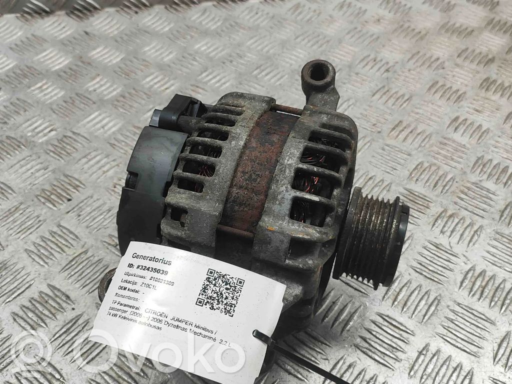 Citroen Jumper Generatore/alternatore
