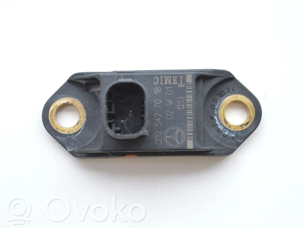 Mercedes-Benz SL R230 Sensor impacto/accidente para activar Airbag 