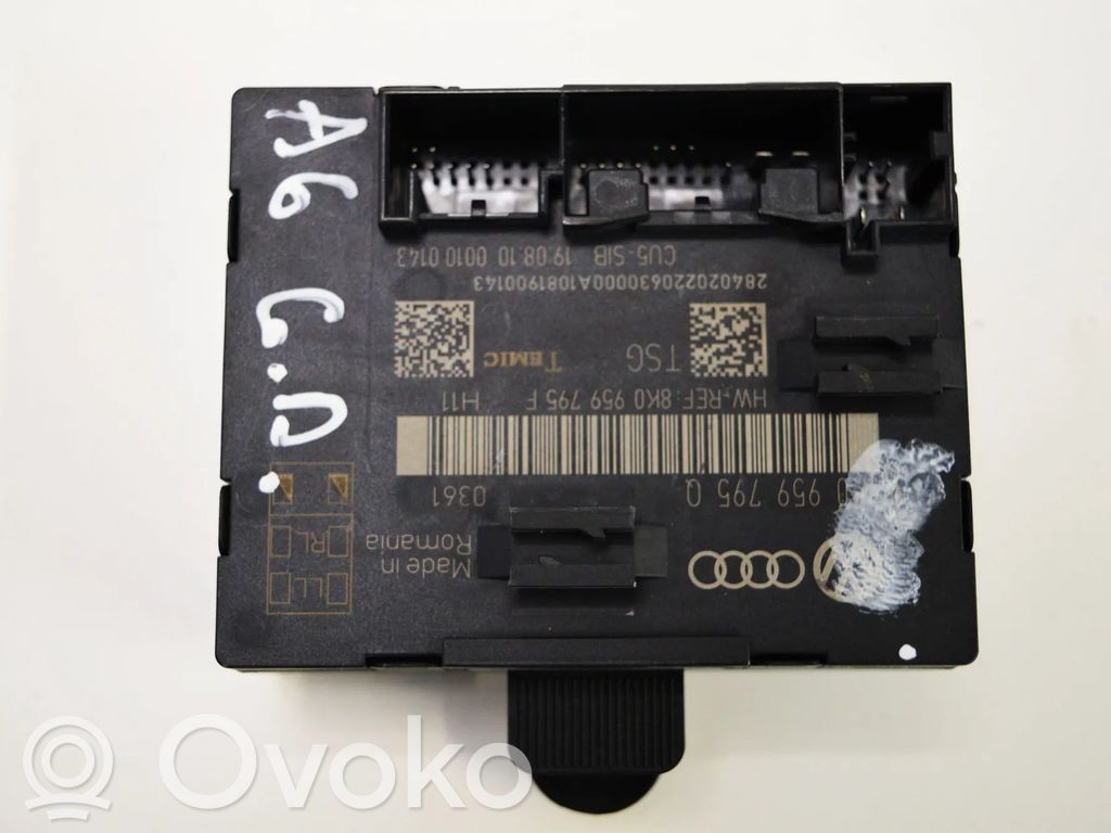 Audi A6 S6 C6 4F Inne wyposażenie elektryczne 