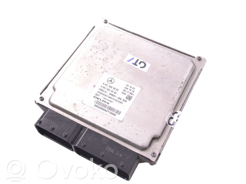 Mercedes-Benz CLA C117 X117 W117 Unitate/modul de control motor 