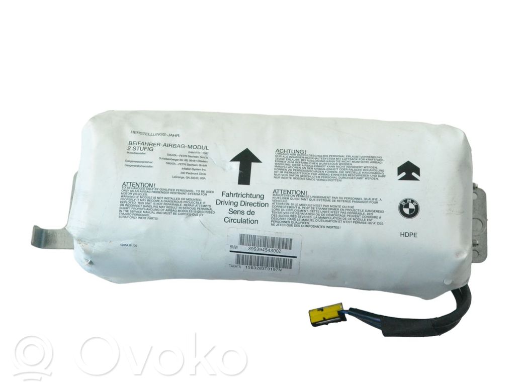 BMW 3 E46 Airbag del pasajero 