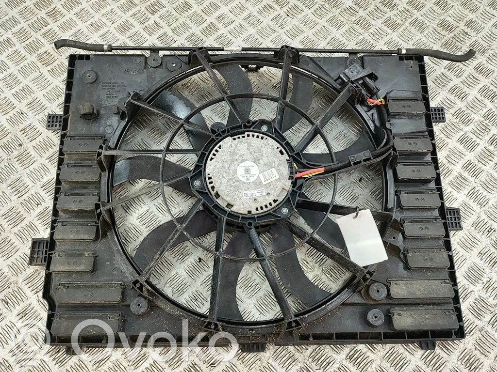Porsche Cayenne (92A) Convogliatore ventilatore raffreddamento del radiatore 