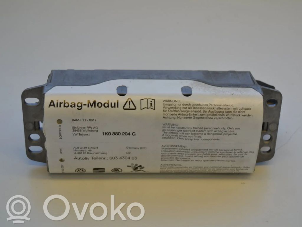Volkswagen Golf V Airbag de passager