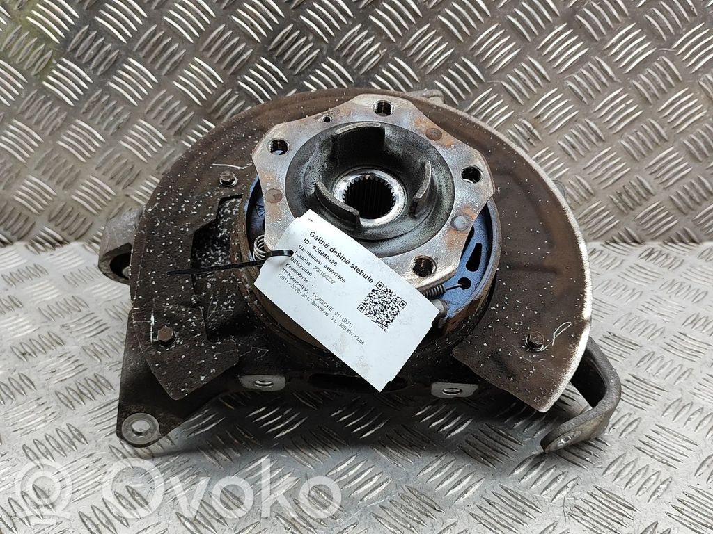 Porsche 911 991 Cubo de rueda trasera