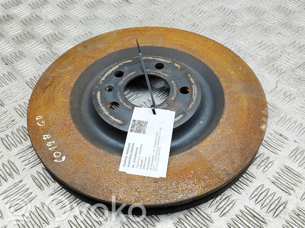 Volkswagen Touareg III Tarcza hamulca tylnego