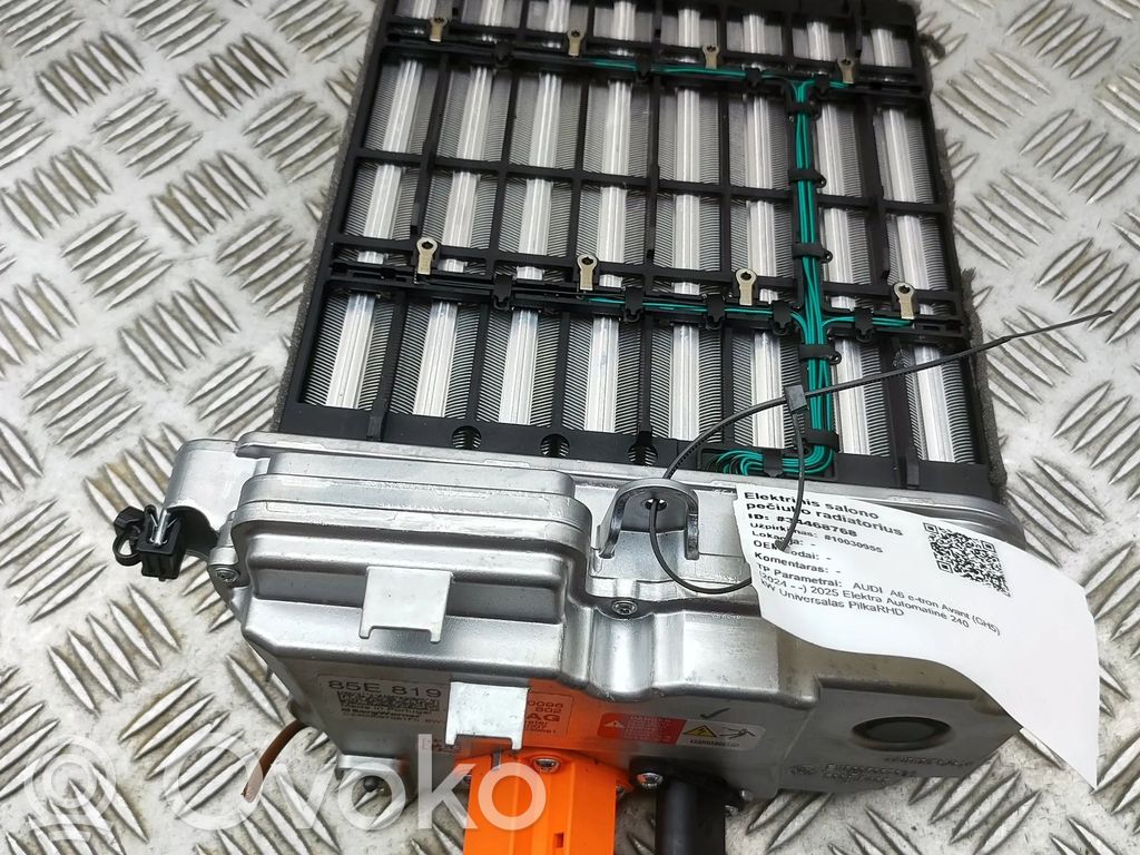 Audi A6 etron 85E Radiator aerotermă electrică cabină