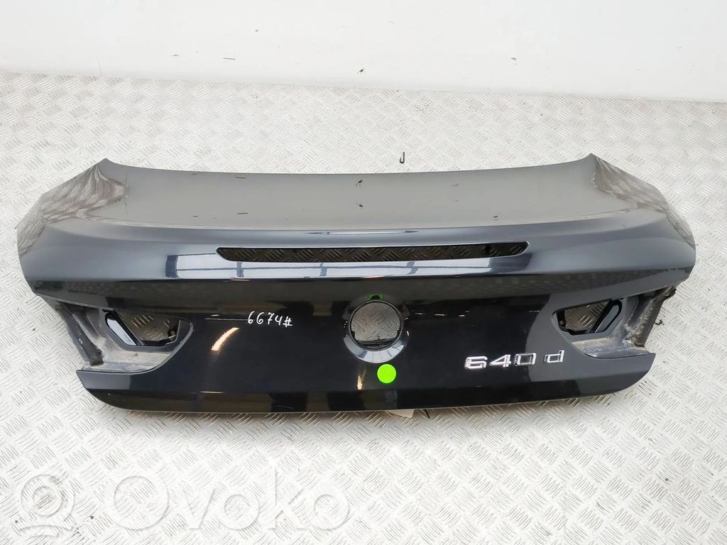 BMW 6 F12 F13 Couvercle de coffre