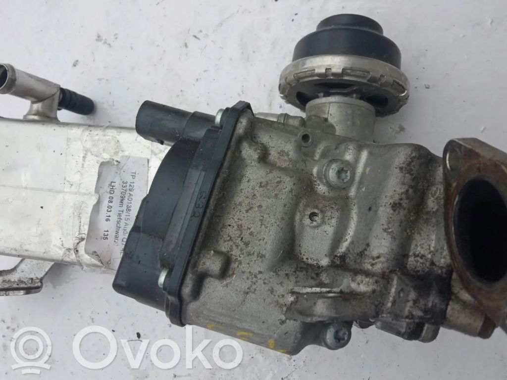 Audi Q7 4M EGR valve cooler 