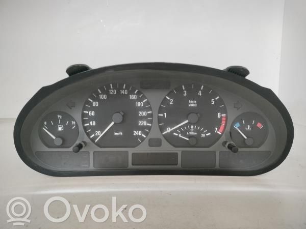 BMW 3 E46 Spidometras (prietaisų skydelis) 