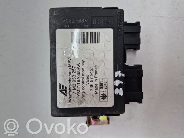 Mukavuusmoduuli   7M3953257,YM2119A366AA