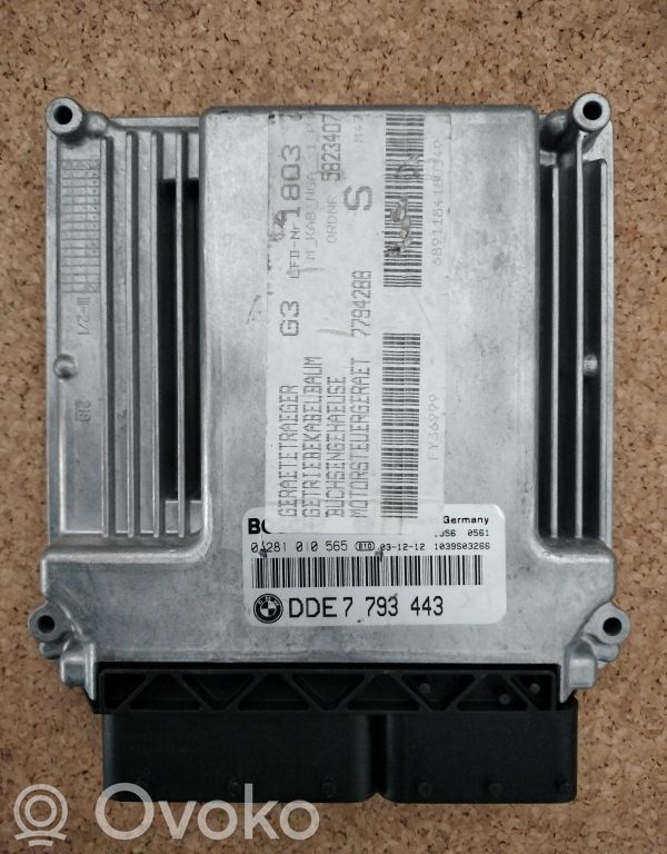Engine control unit/module   7793443,0281010565