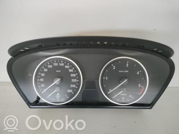 BMW 5 E60 E61 Speedometer (instrument cluster) 