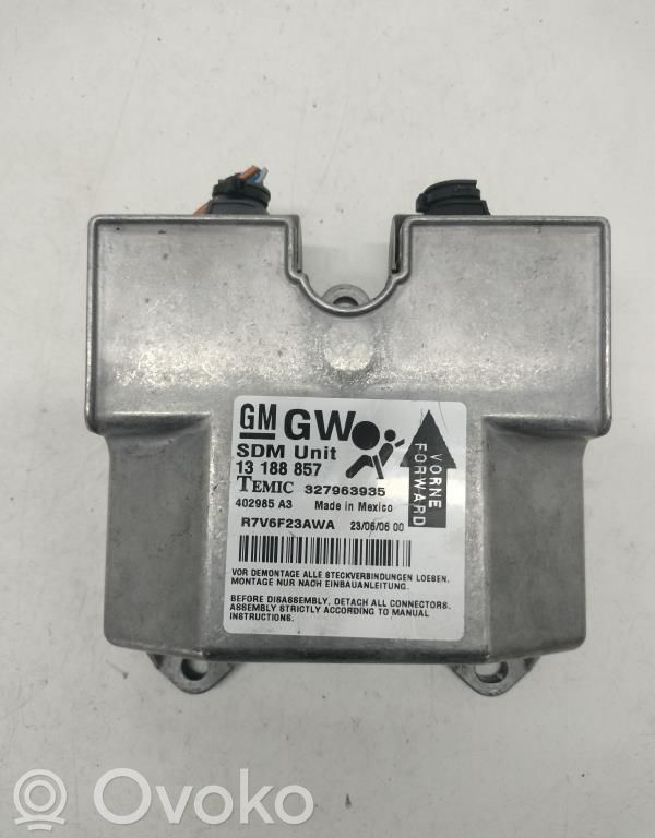 Airbag control unit/module   13188857,327963935