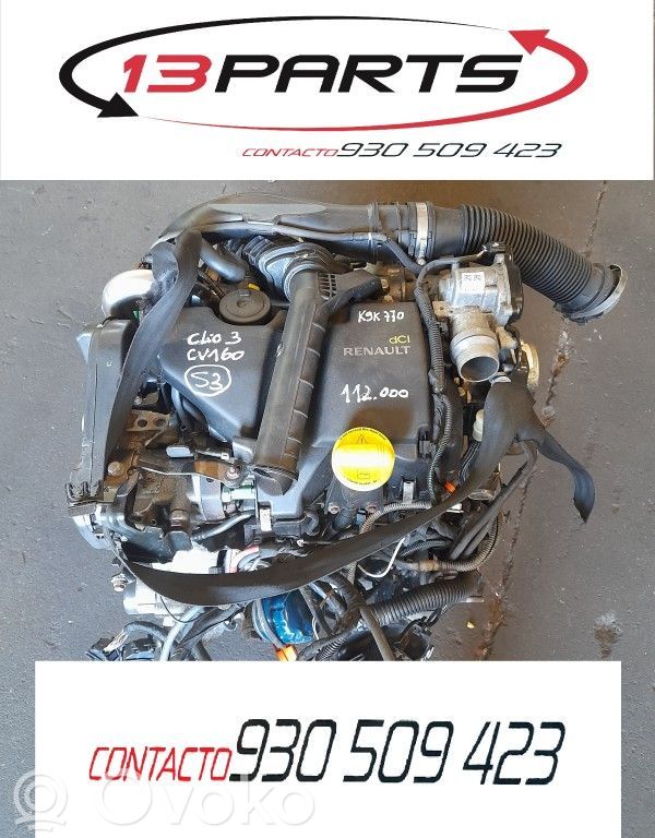 Engine   K9K770,112000KMS
