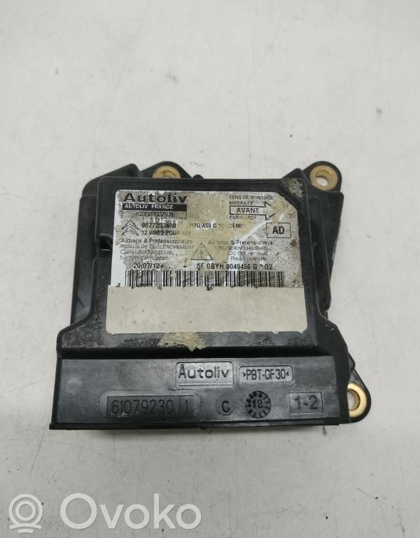 Airbag control unit/module   9677253480,621282700